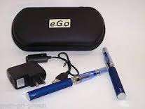Elecronic Cigarettes CE5 WITH REPLACABLE WICK DOUBLE SETS WITH POUCH(BLUE) NO EXTRA SHIPPING COSTS