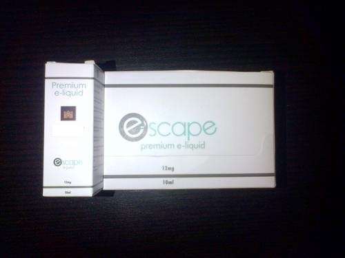 12mg KNT TOBACCO FLAVOR ELECTRONIC CIGARETTE E-LIQUID Escape Premium 10ml - Save on shipping!