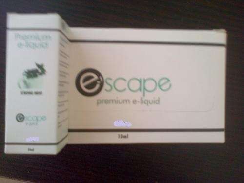 Menthol ELECTRONIC CIGARETTE E-LIQUID  Escape Premium e Juice 10ml