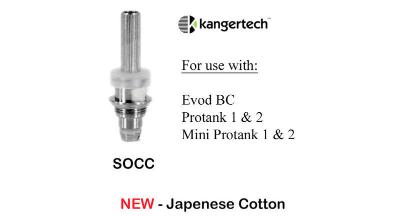 KANGERTECH EVOD ATOMIZER COILS 1.5 OHM