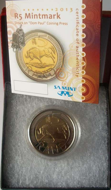 2013 Oom Paul R5 Mintmark with Certificate *******OWN YOURS TODAY!!!*******