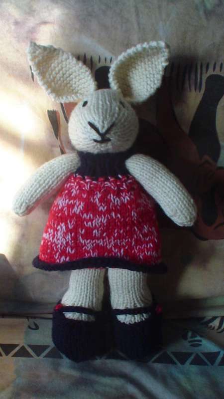 Knitted Bunny Girl