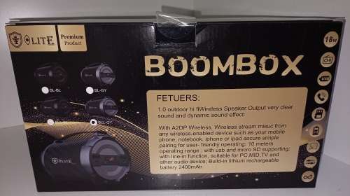 ILITE BOOMBOX SR70 (BLUETOOTH SPEAKER WITH MIC)