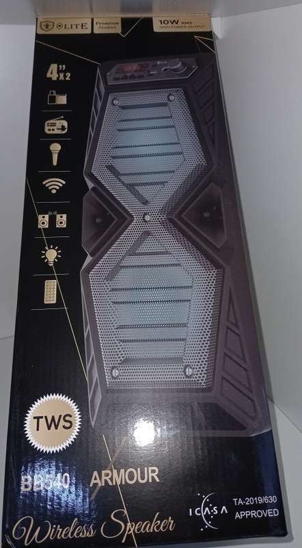 ILITE BB540 ARMOUR 4`x2 WIRELESS SPEAKER