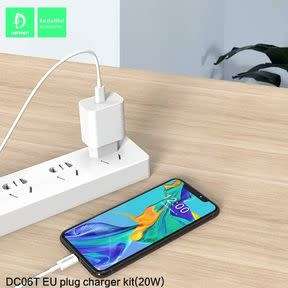 DENMEN DC06T 3.6A USB-C + CABLE TYPE-C TO TYPE-C PD 20W