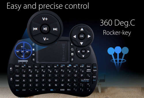 Wireless Keyboard Handheld Touchpad Keyboard Mouse For PC Android TV BOX DY