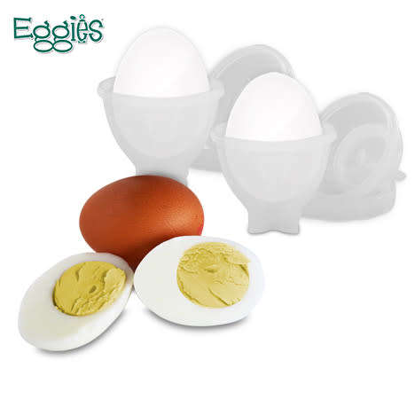 Eggies - Hard Boiled Eggs Without The Shell!