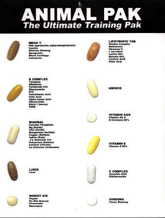 Universal ANIMAL PAK Multivitamin (44 Packs)