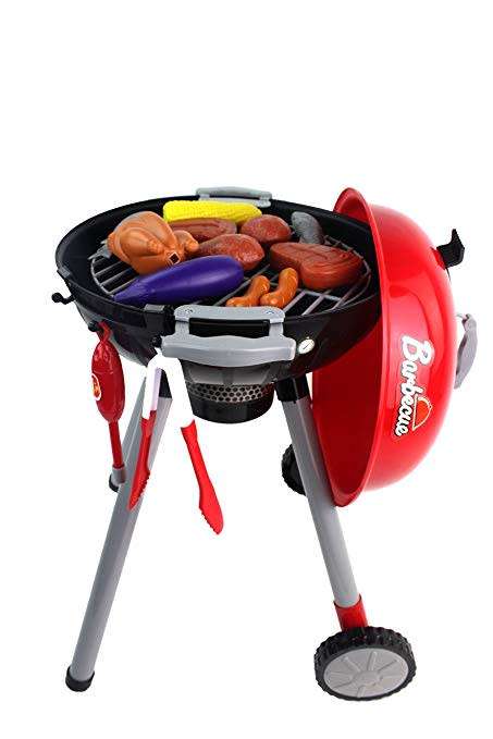 Mini Braai Barbecue Play Set - Red or Pink