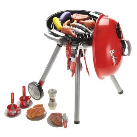 Mini Braai Barbecue Play Set - Red or Pink