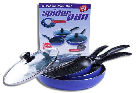 5 Piece Anti Stick Pan Set
