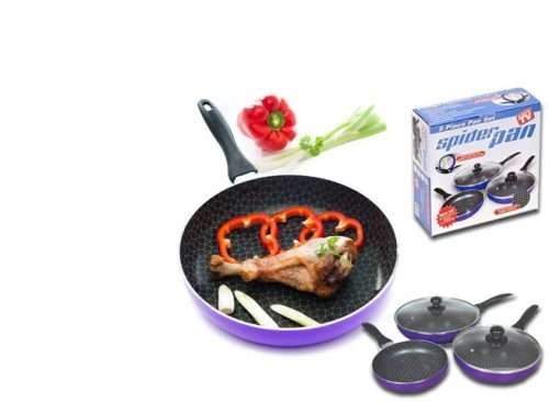 5 Piece Anti Stick Pan Set