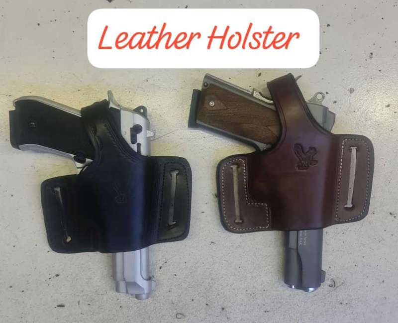 Leather Gun Holster