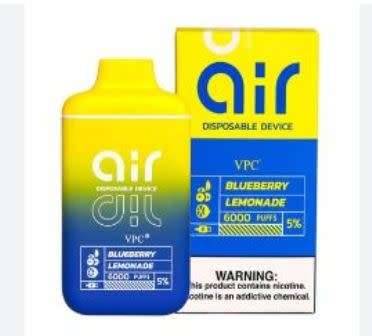 Vape Air Blueberry Lemonade 6000 Puffs
