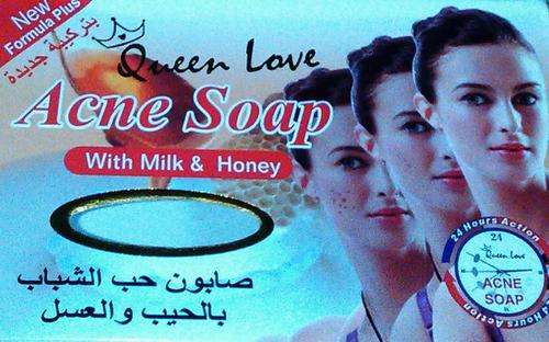 QUEEN LOVE ACNE SOAP MILK & HONEY