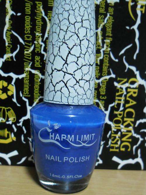 CRACKLING NAIL POLISH DARK BLUE 16ml