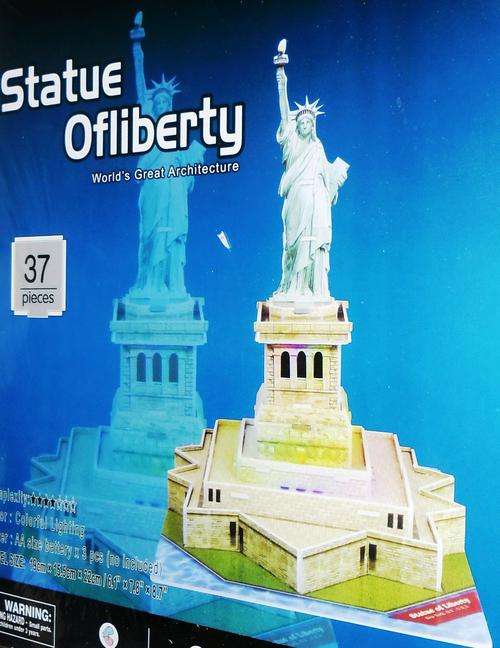 3D PUZZLE STATUE OF LIBERTY