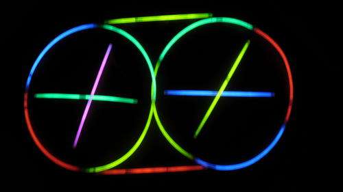 GLOW STICKS -  GLOW IN THE DARK + CONNECTORS (pk of 100)