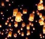 SKY LANTERNS - RED (LARGE)