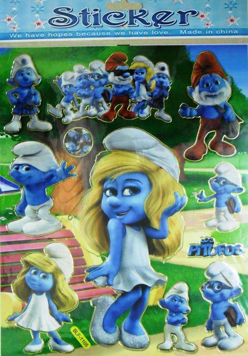 THE SMURFS STICKERS