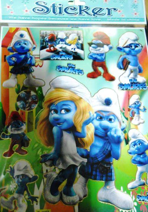 THE SMURFS STICKERS
