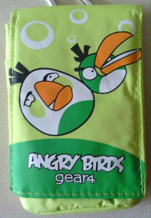 ANGRY BIRDS POUCH - phone/ ipod eg.