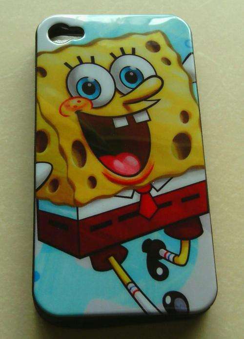 iPHONE 4G/4S COVER SEMI FLEX SPONGEBOB