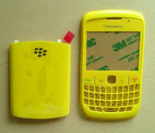 BLACKBERRY 8520 REPLACEMENT HOUSING - YELLOW