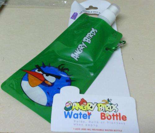 ANGRY BIRDS VAPUR BOTTLE (FOLD, ROLLS OR FLATTENS WHEN EMPTY)