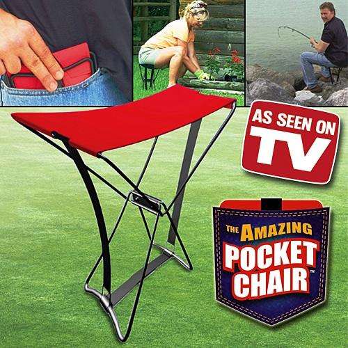 PORTABLE POCKET CHAIR (BLUE)