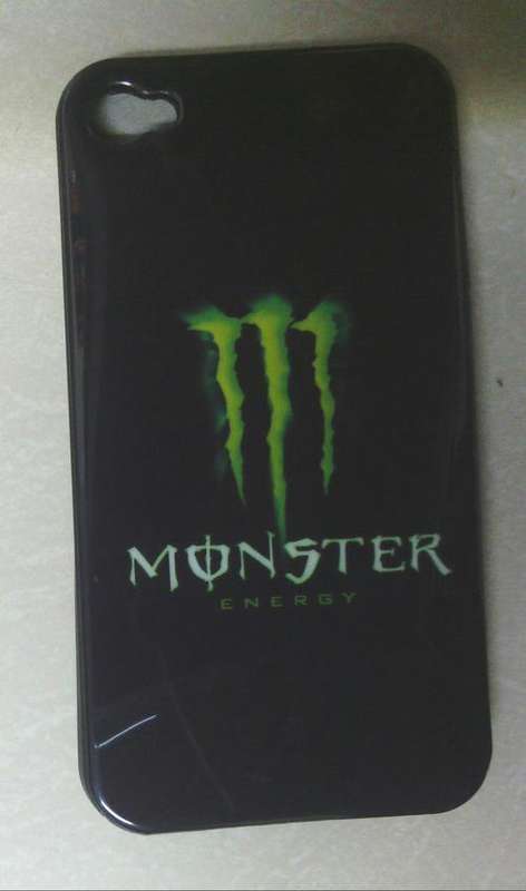 IPHONE 4G/4S SEMI FLEX COVER MONSTER