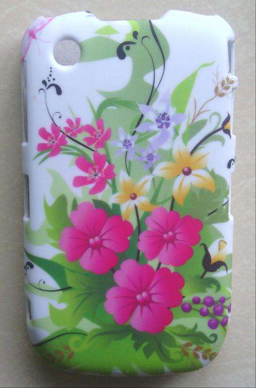BLACKBERRY 8520 COVER FLOWER PINK