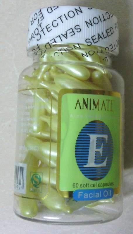 FACIAL OIL ANIMATE (60 soft gel capsules) ALOE VERA