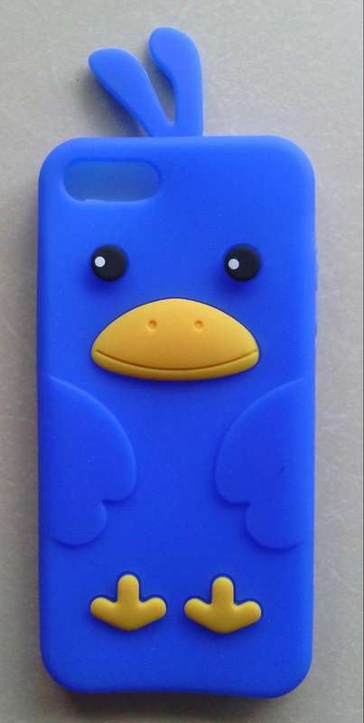 IPHONE 5 SOFT COVER  BLUE BIRD