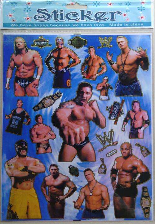 WRESTLER STICKERS