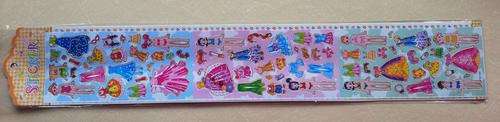 DOLL DRESS UP STICKERS