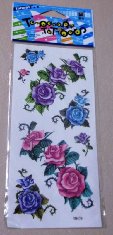 TEMPORARY TATTOOS ROSES