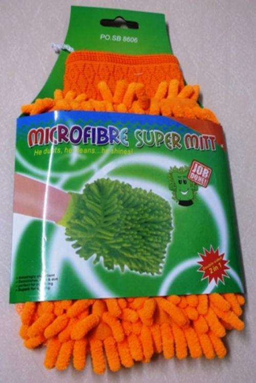MICRO FIBRE SUPER MITT ORANGE
