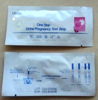 ONE STEP URINE PREGNANCY TEST STRIP