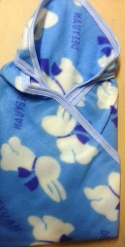 BLUE BABY BLANKET