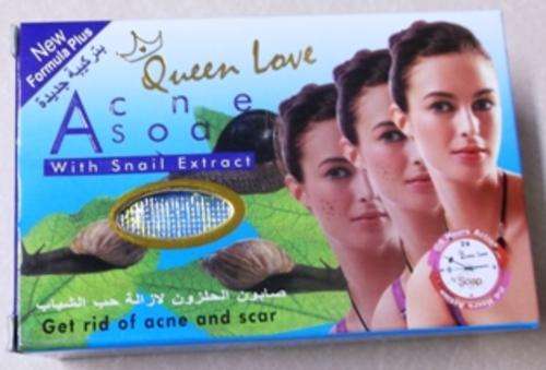 QUEEN LOVE ACNE SOAP WITH SNAIL EXTRACT