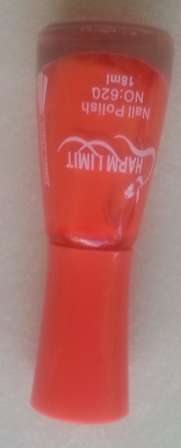 NAIL POLISH ORANGE