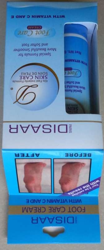 FOOT CARE CREAM WITH VITAMIN C AND E