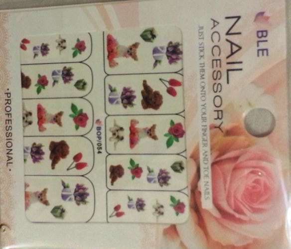 NAIL STICKERS - PUPPIES