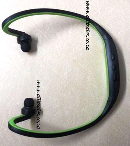 C2 SPORT MP3 PLAYER FM WIRELESS - GREEN