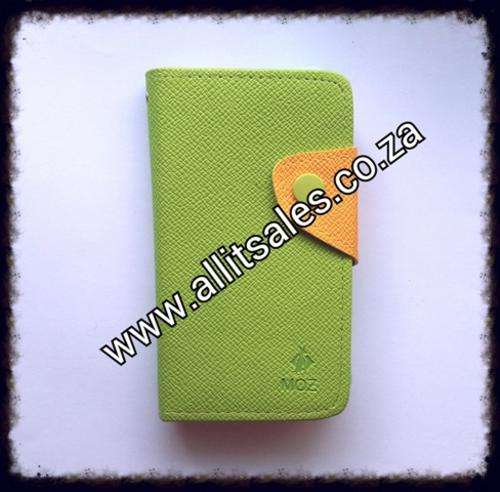 BLACKBERRY Z10 POUCH (wallet type) - GREEN