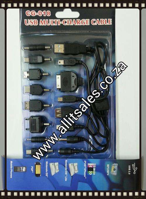 USB MULTI-CHARGE CABLE 16 PINS