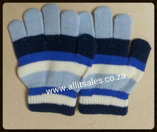 WINTER KIDS HAND GLOVES - BLUE