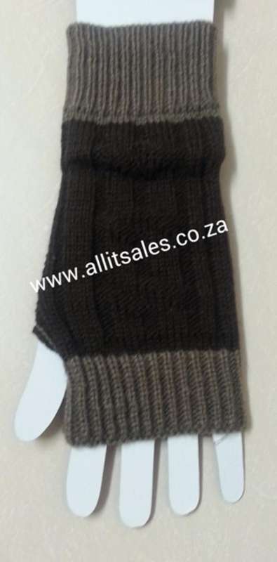 WINTER HAND GLOVES - BROWN