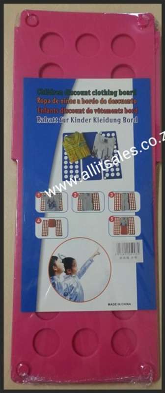LAUNDRY FOLDER - CHILDREN CLOTHING BOARD - PINK